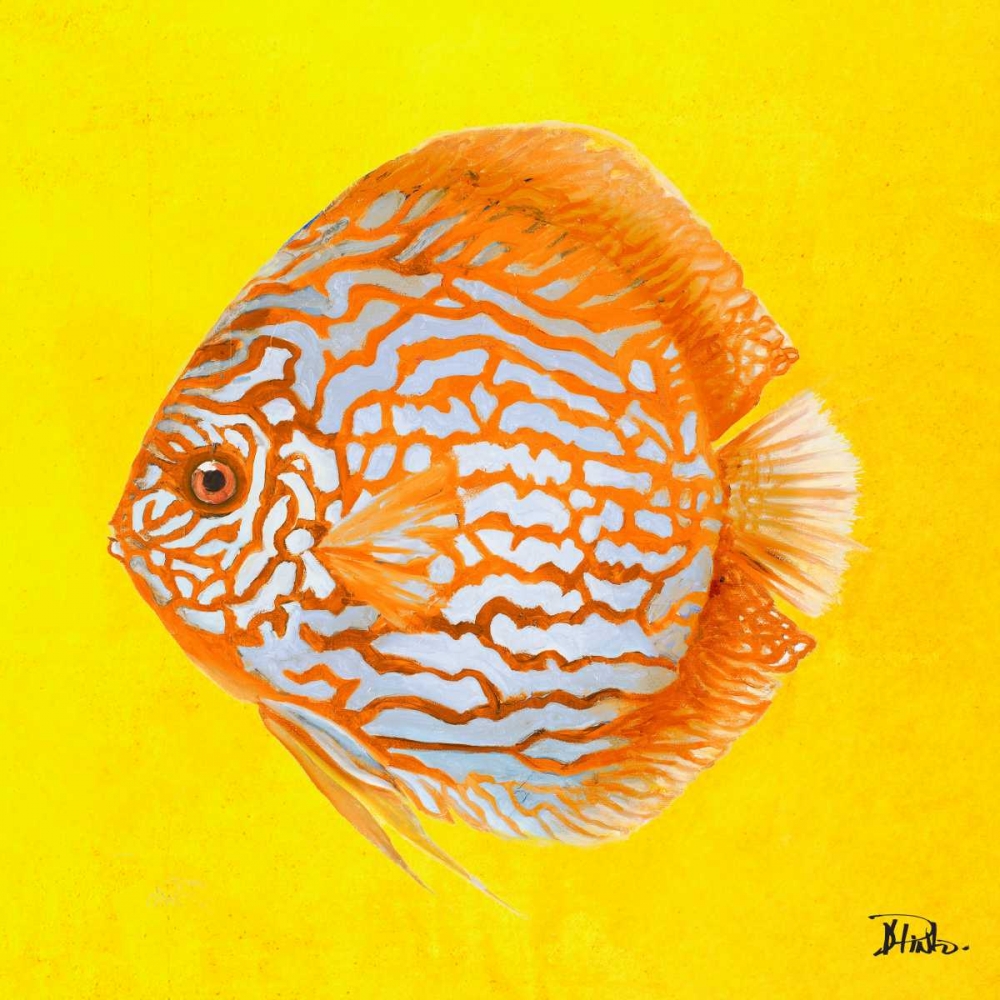 Bright Aquatic Life IV art print by Patricia Pinto for $57.95 CAD