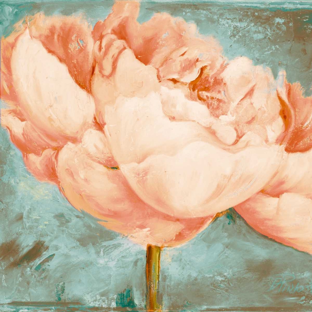 Beautiful Peonies Square II art print by Patricia Pinto for $57.95 CAD