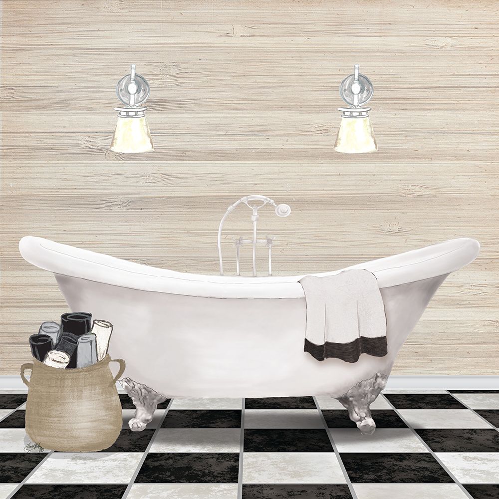 Bathroom I art print by Elizabeth Medley for $57.95 CAD