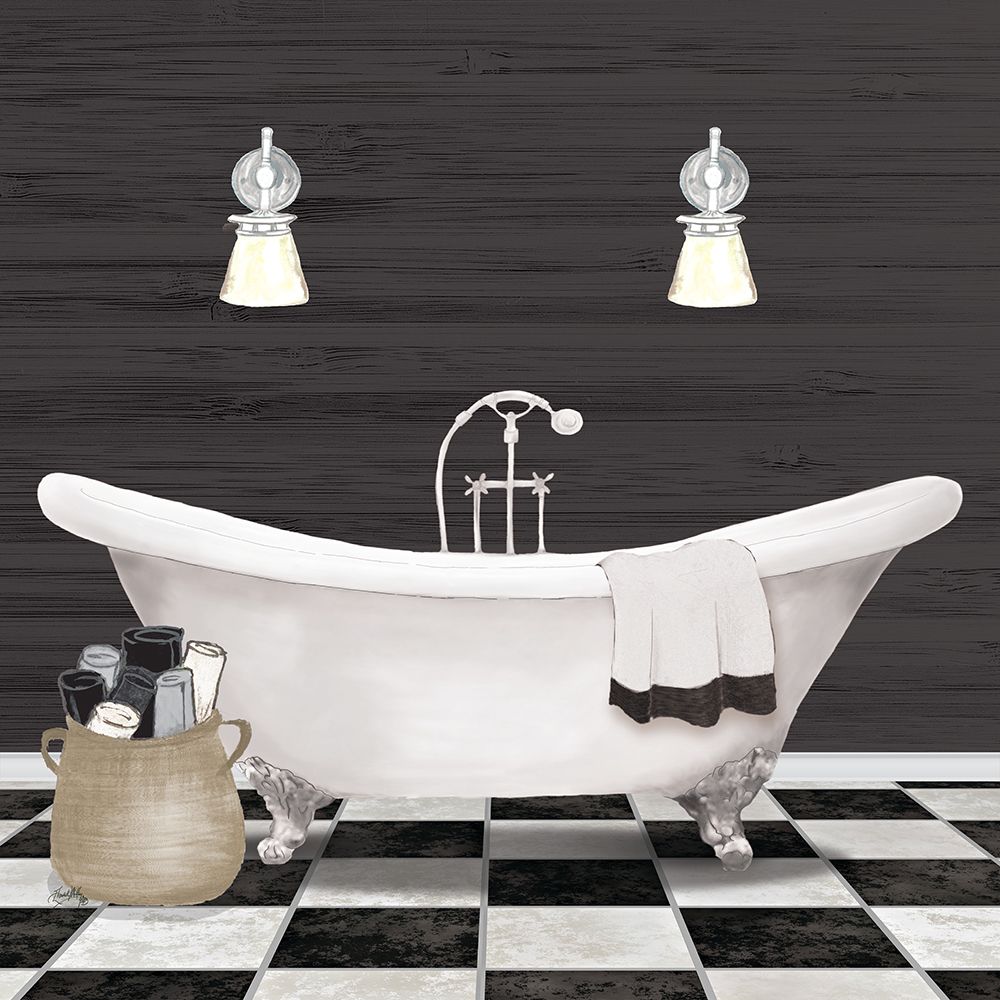 Modern Bathroom I art print by Elizabeth Medley for $57.95 CAD