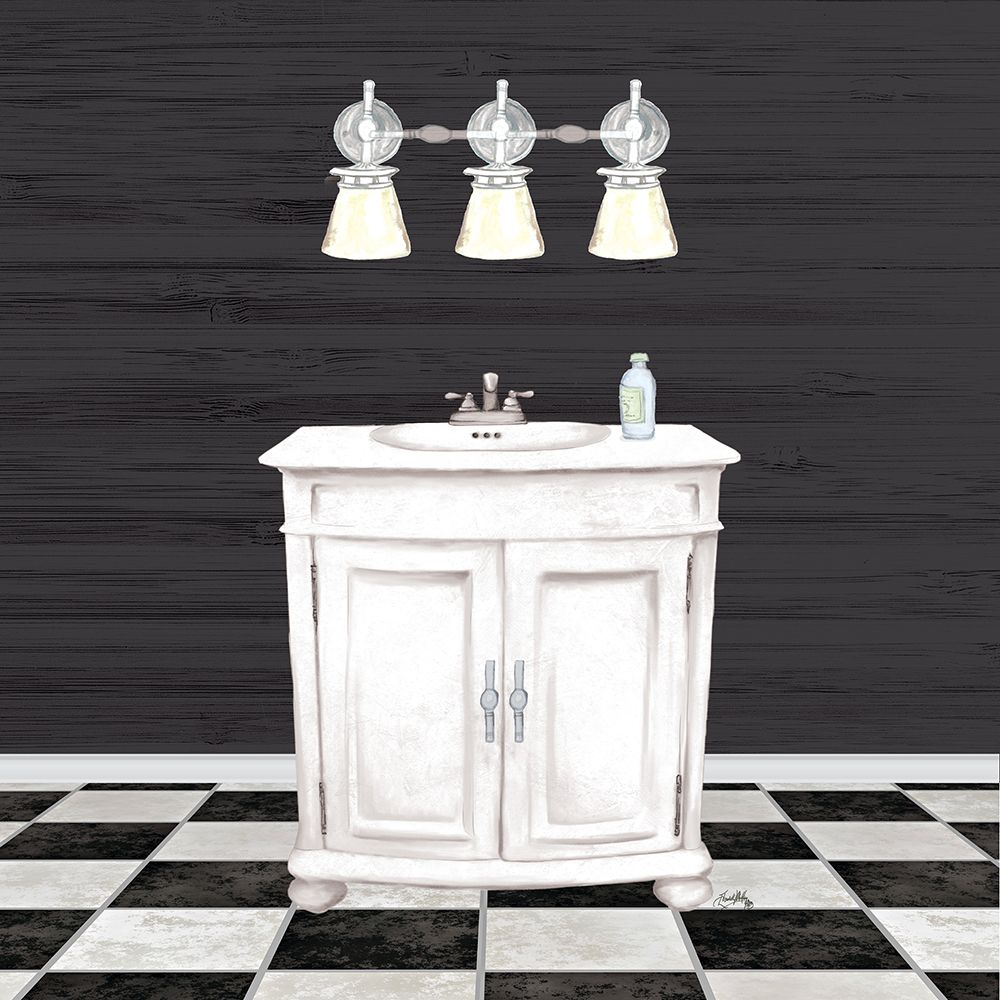 Modern Bathroom I art print by Elizabeth Medley for $57.95 CAD