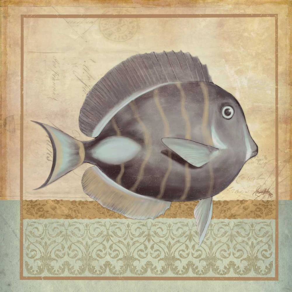 Vintage Fish II art print by Elizabeth Medley for $57.95 CAD