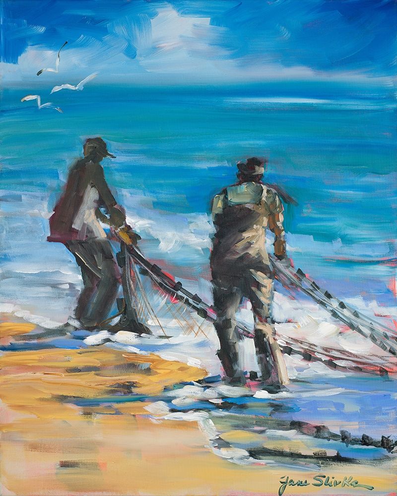 Fishermans Cove art print by Jane Slivka for $57.95 CAD