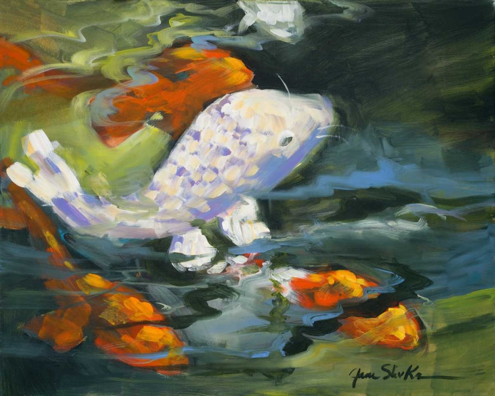 Koi art print by Jane Slivka for $57.95 CAD