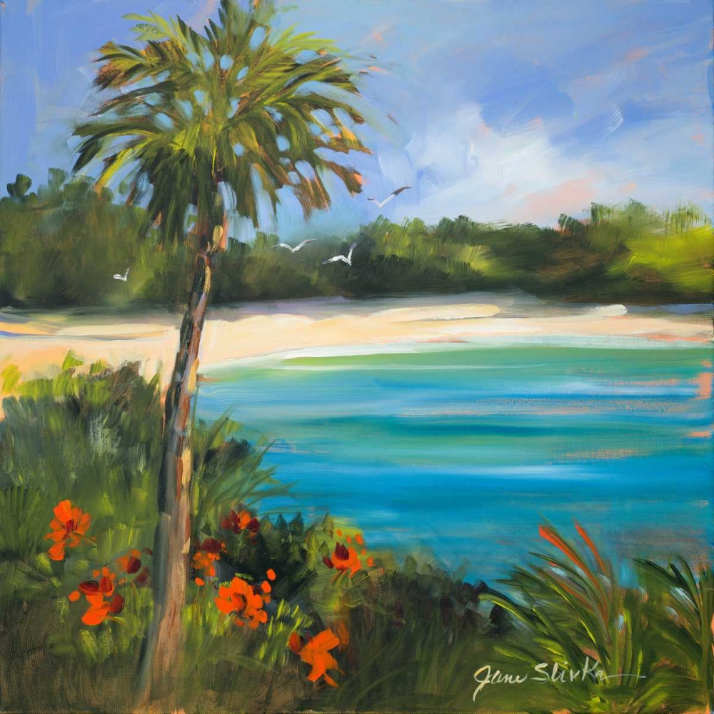 Palm Isle art print by Jane Slivka for $57.95 CAD