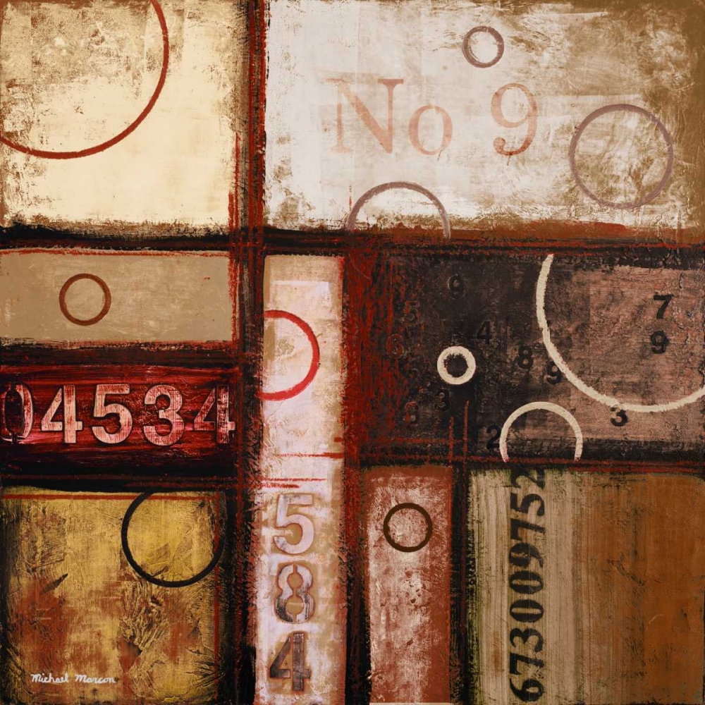 Digits in the Abstract II art print by Michael Marcon for $57.95 CAD
