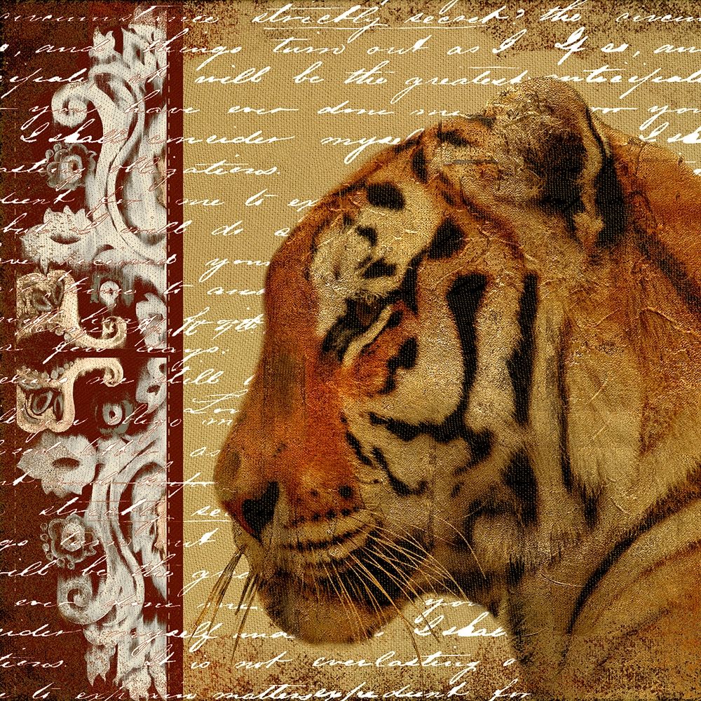 Safari Script II art print by Patricia Pinto for $57.95 CAD