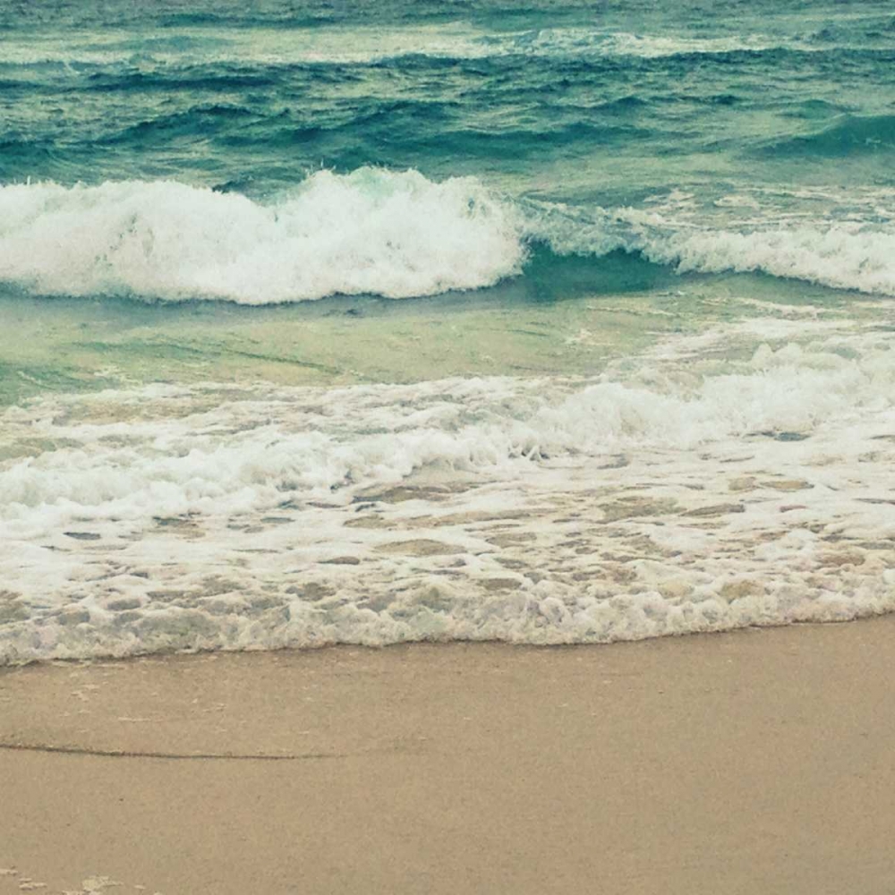 Teal Waves I art print by Lisa Hill Saghini for $57.95 CAD