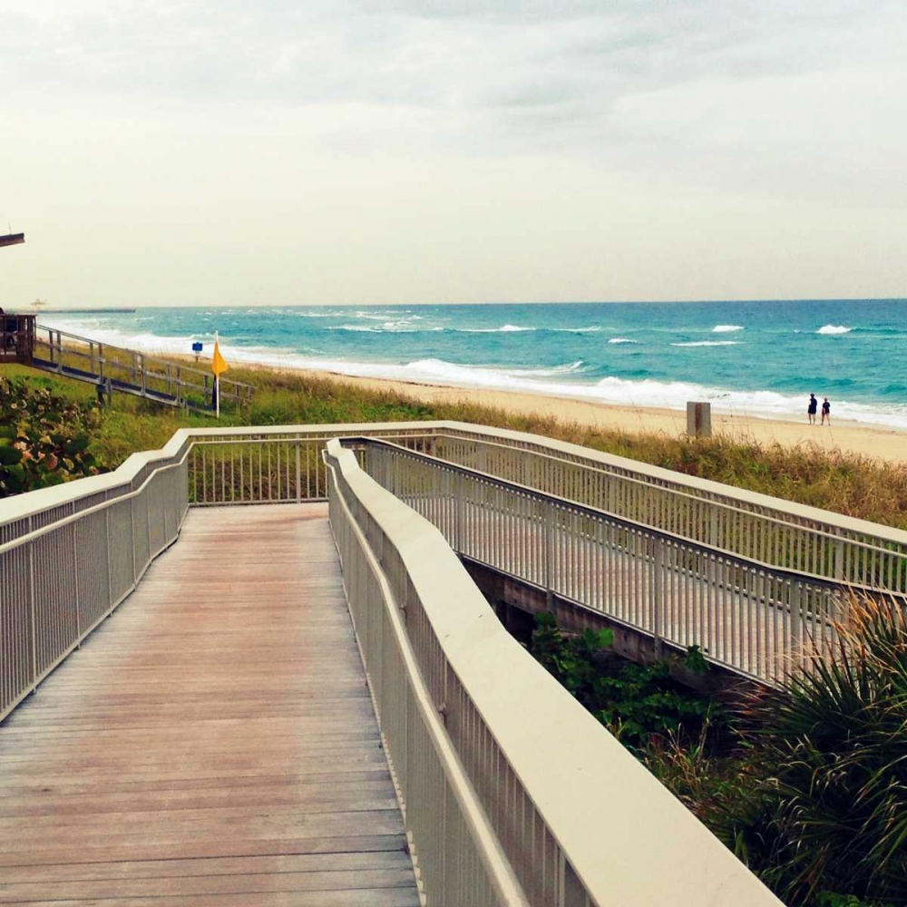 Ocean Front Park art print by Lisa Hill Saghini for $57.95 CAD