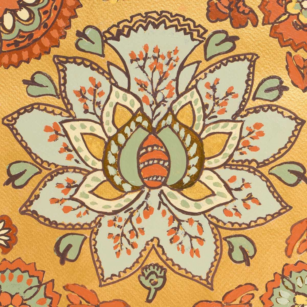 Persian Floral V art print by Lanie Loreth for $57.95 CAD