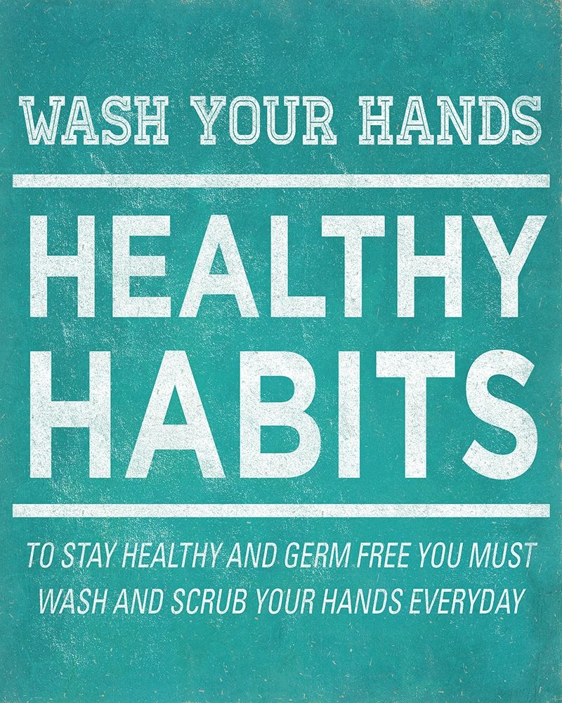 Healthy Habits I art print by SD Graphics Studio for $57.95 CAD
