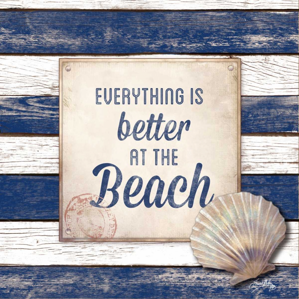 Beach art print by Elizabeth Medley for $57.95 CAD
