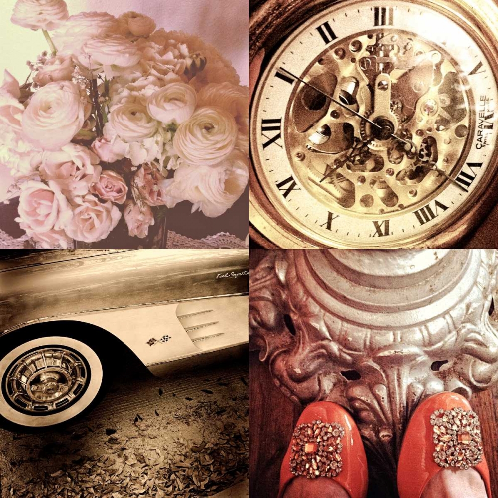 Vintage Style I art print by Acosta for $57.95 CAD