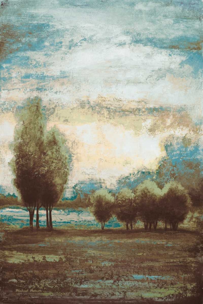 Return to the Blue Open Glow I art print by Michael Marcon for $57.95 CAD