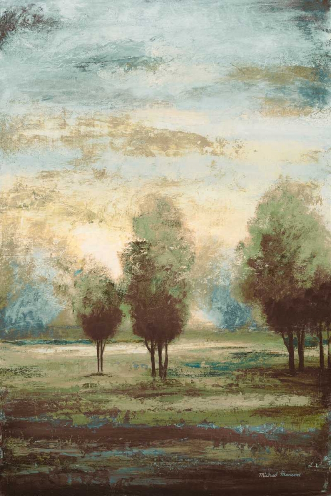 Return to the Blue Open Glow II art print by Michael Marcon for $57.95 CAD