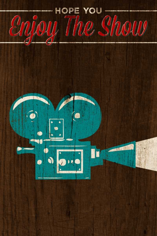 Enjoy the Show-Camera art print by SD Graphics Studio for $57.95 CAD
