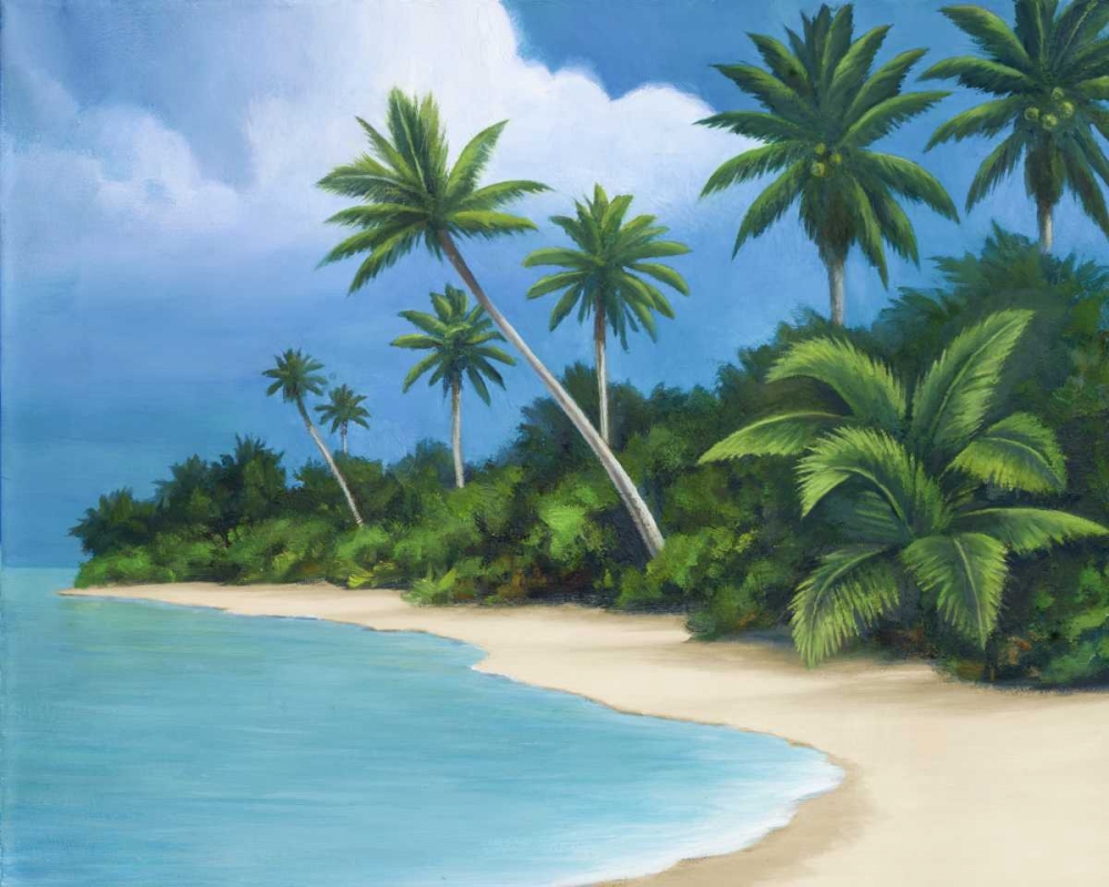 Palm Beach II art print by Vivien Rhyan for $57.95 CAD