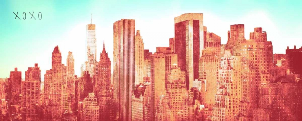 NY Love XOXO art print by Susan Bryant for $57.95 CAD