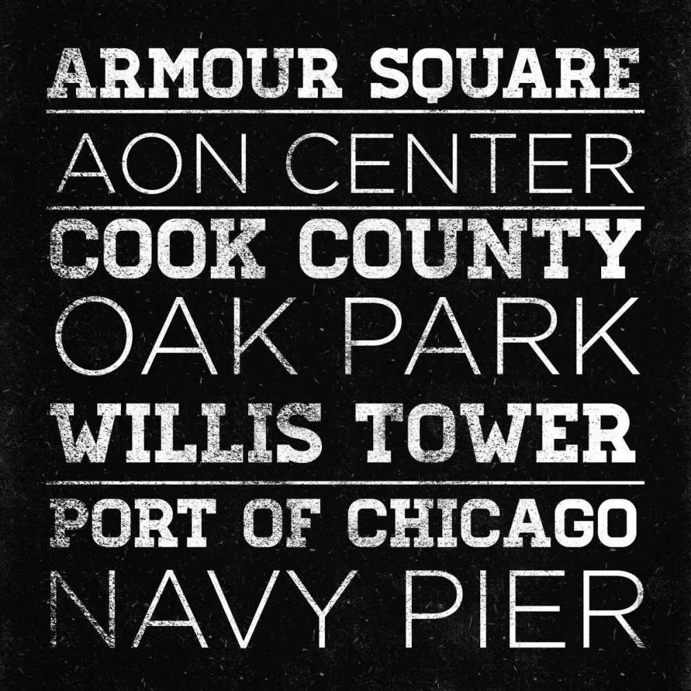 CHI Type I art print by SD Graphics Studio for $57.95 CAD