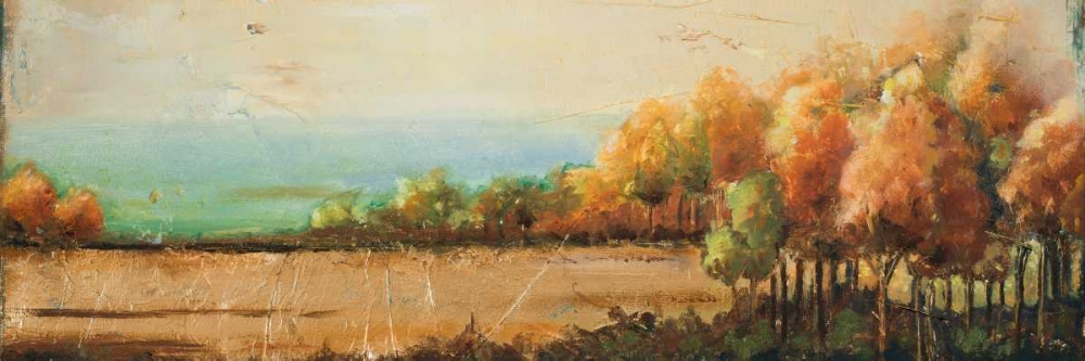 Gold River I art print by Patricia Pinto for $57.95 CAD