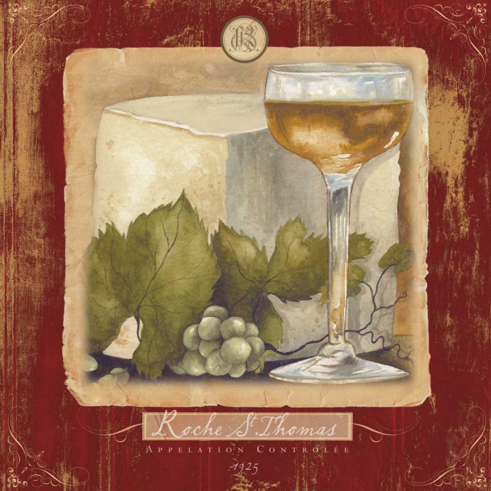 Wine and Cheese II art print by Elizabeth Medley for $57.95 CAD