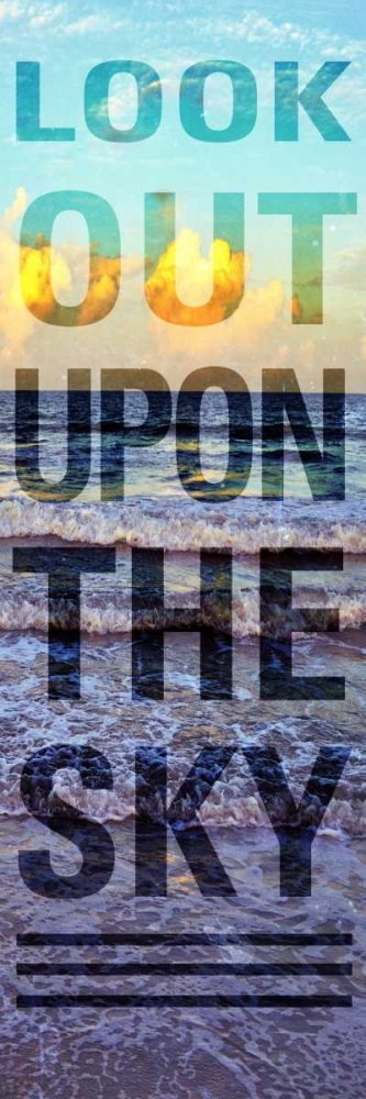 Sea and Sky II art print by Gail Peck for $57.95 CAD