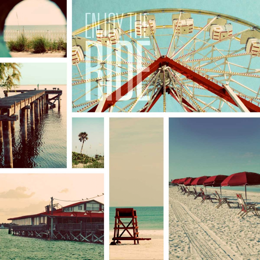 Beach Life II art print by Gail Peck for $57.95 CAD