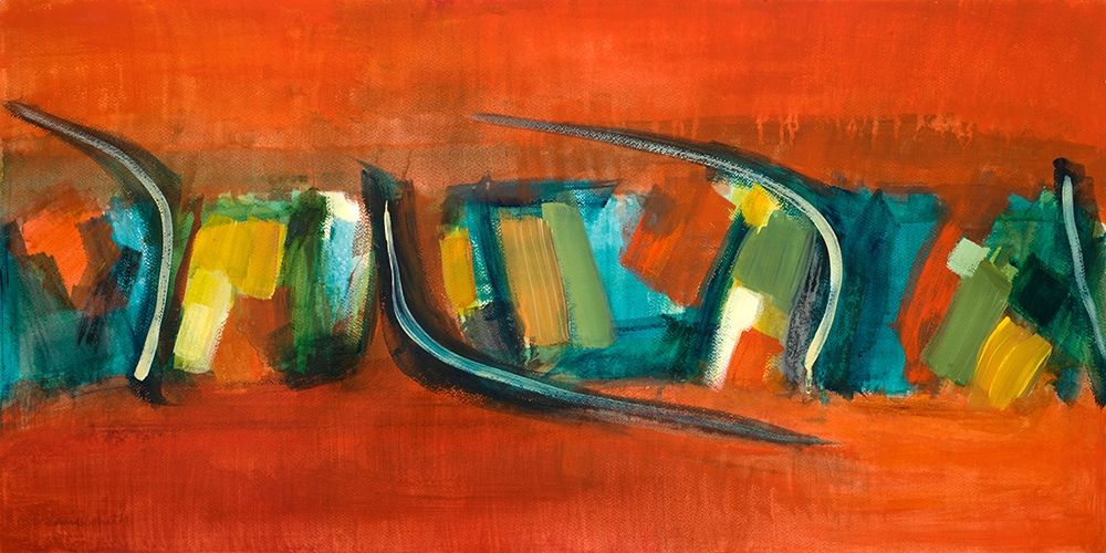Orange Rhythm art print by Lanie Loreth for $57.95 CAD