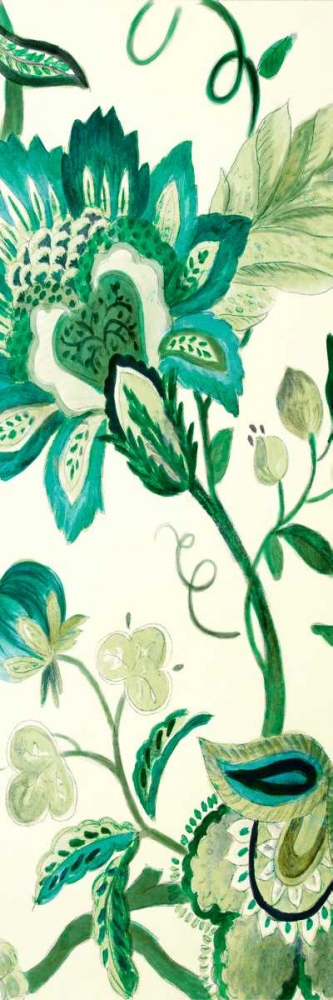 Green Capri Floral II art print by Lanie Loreth for $57.95 CAD