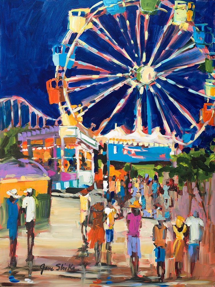 Carnival art print by Jane Slivka for $57.95 CAD