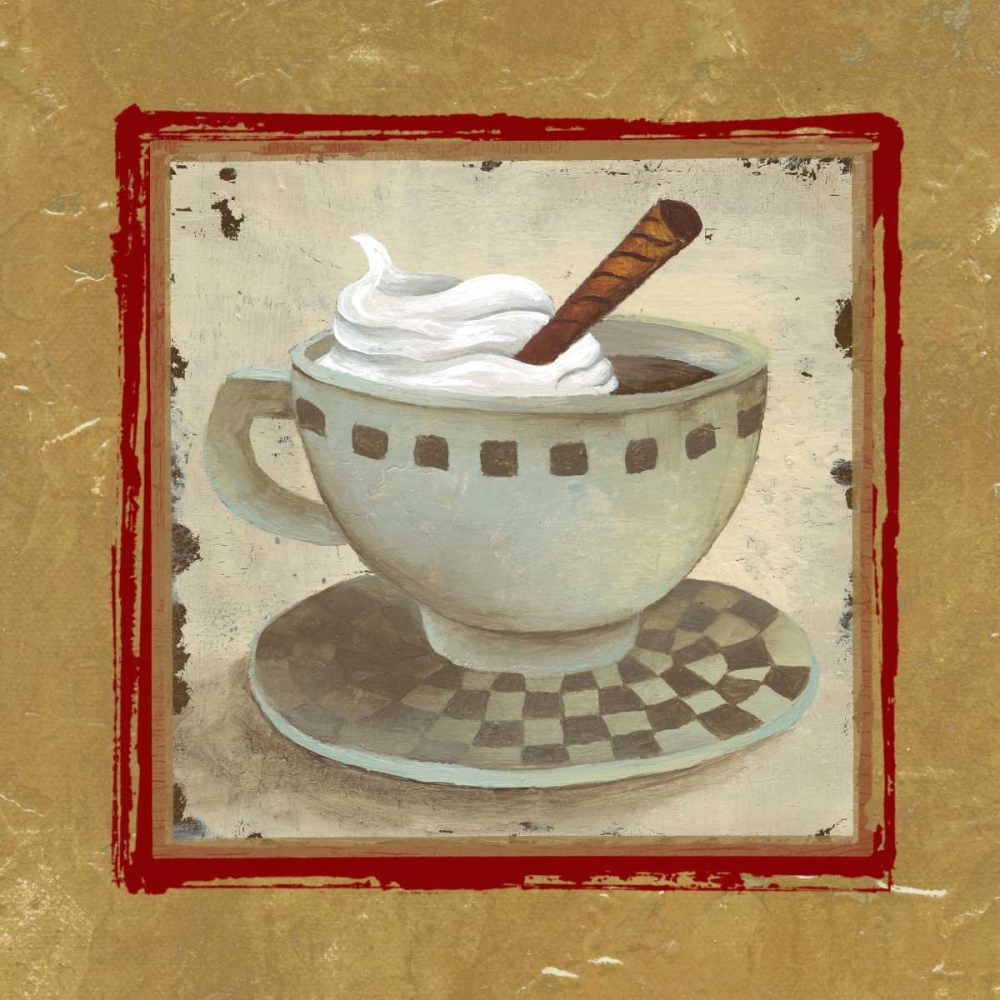 Golden Coffee I art print by Elizabeth Medley for $57.95 CAD