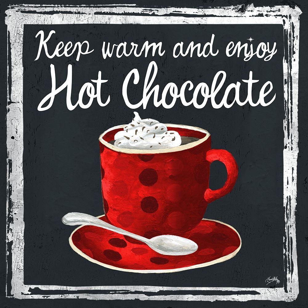 Whimsical Hot Cocoa Holiday III art print by Elizabeth Medley for $57.95 CAD