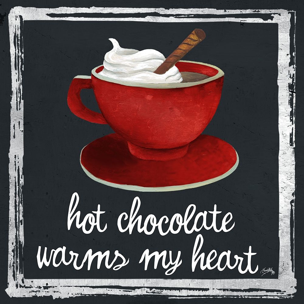 Whimsical Hot Cocoa Holiday II art print by Elizabeth Medley for $57.95 CAD