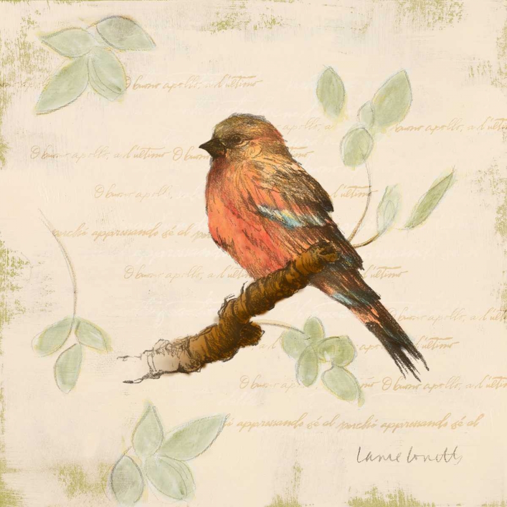 Bird Scene I art print by Lanie Loreth for $57.95 CAD