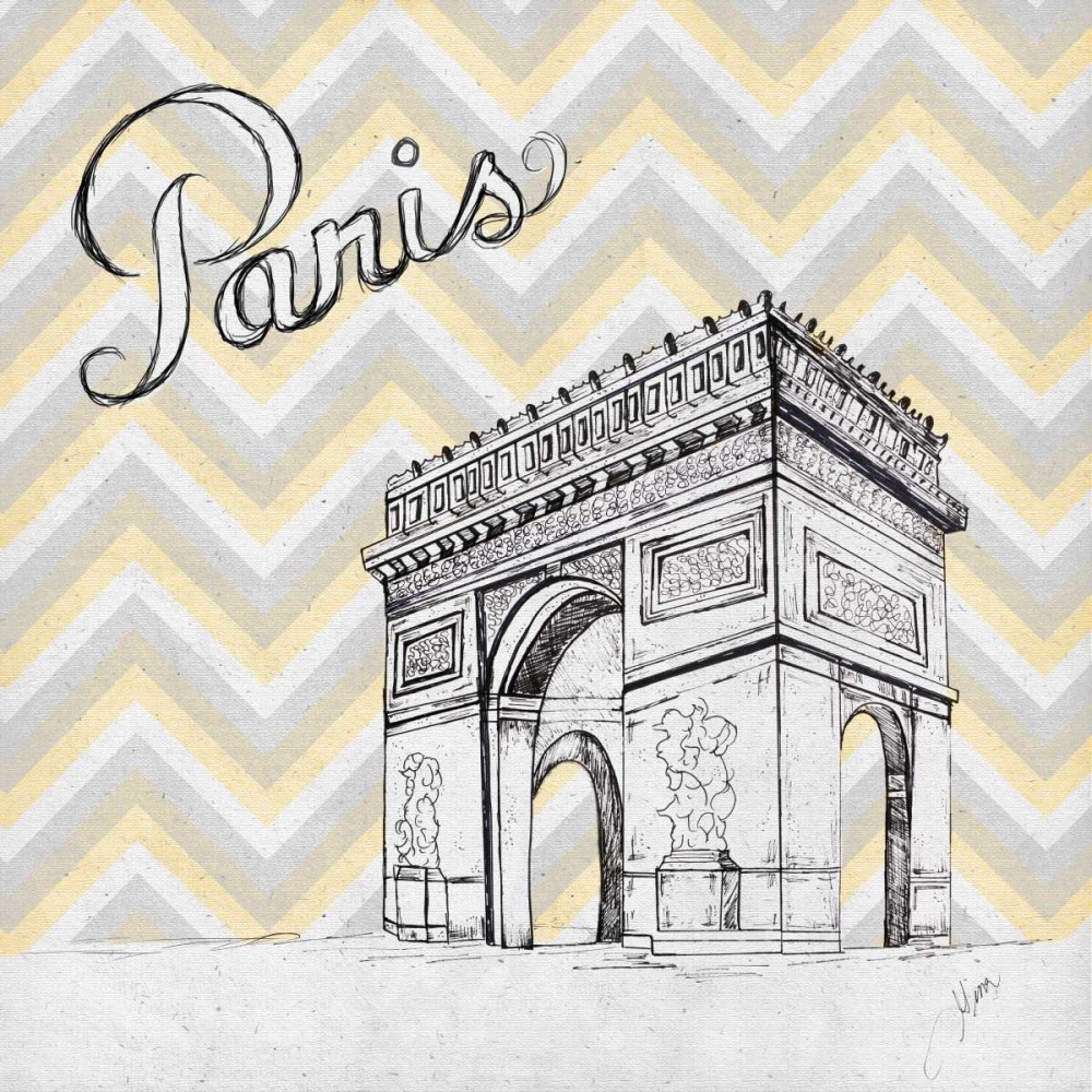 Textile Paris art print by Gina Ritter for $57.95 CAD
