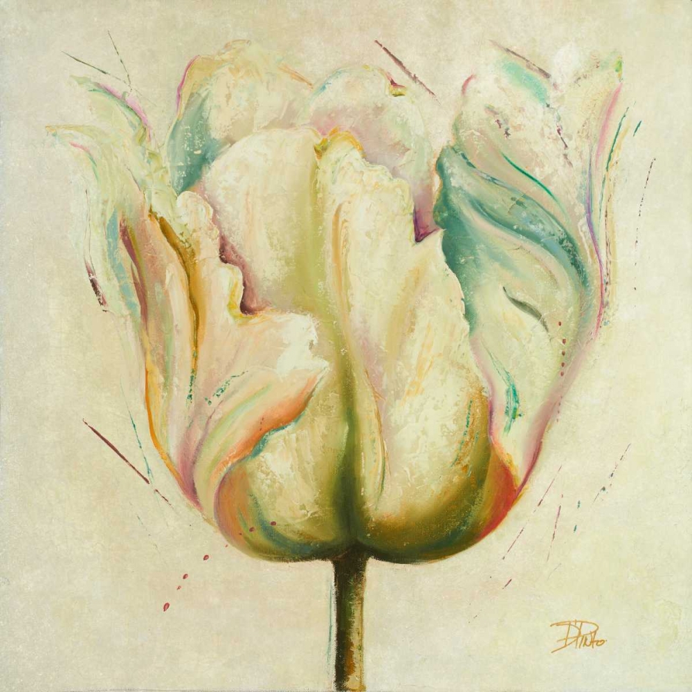 White Double Tulips I art print by Patricia Pinto for $57.95 CAD