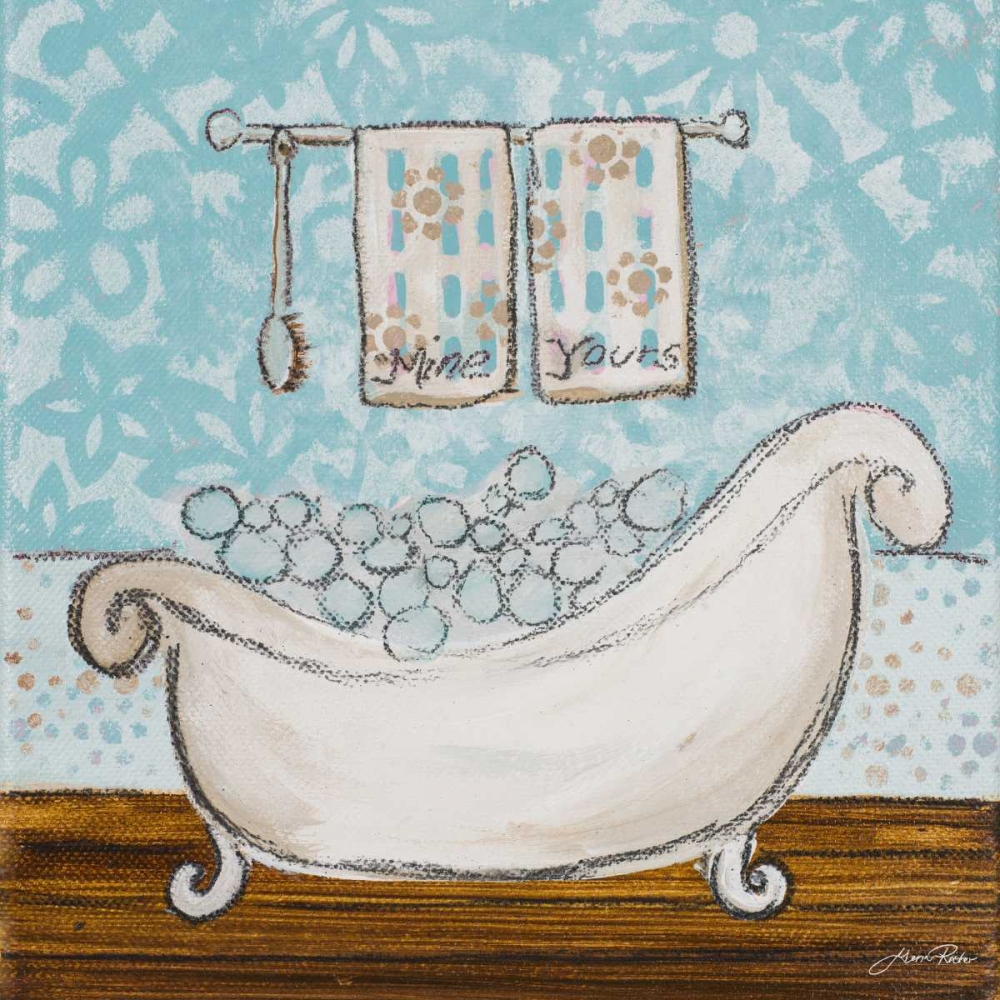 Yours and Mine I art print by Gina Ritter for $57.95 CAD