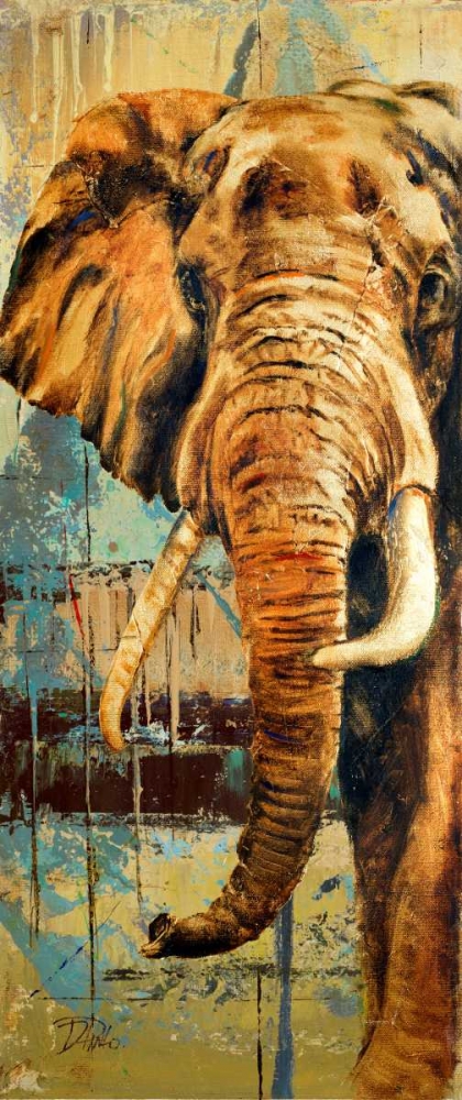 New Safari on Teal II art print by Patricia Pinto for $57.95 CAD