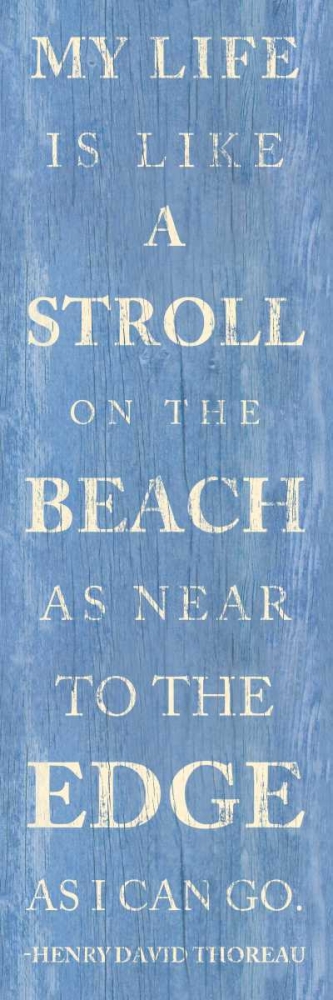 Stroll on the Beach art print by SD Graphics Studio for $57.95 CAD