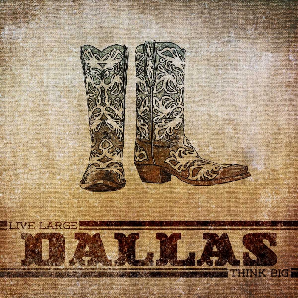 Dallas Border art print by SD Graphics Studio for $57.95 CAD
