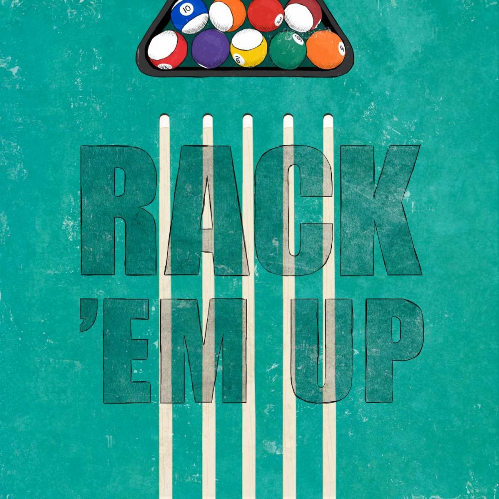 Rack em Up art print by SD Graphics Studio for $57.95 CAD