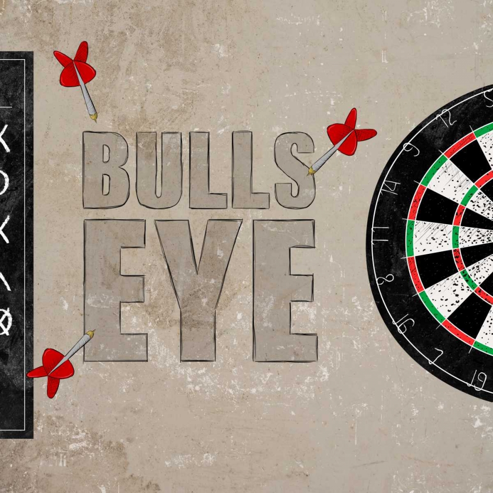 Bulls Eye art print by SD Graphics Studio for $57.95 CAD
