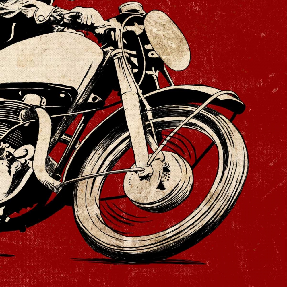 Cycle Front art print by SD Graphics Studio for $57.95 CAD