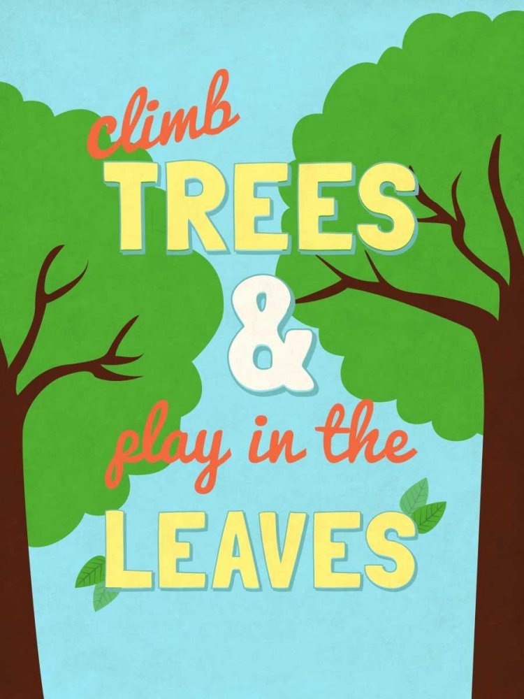 Climb Trees art print by SD Graphics Studio for $57.95 CAD