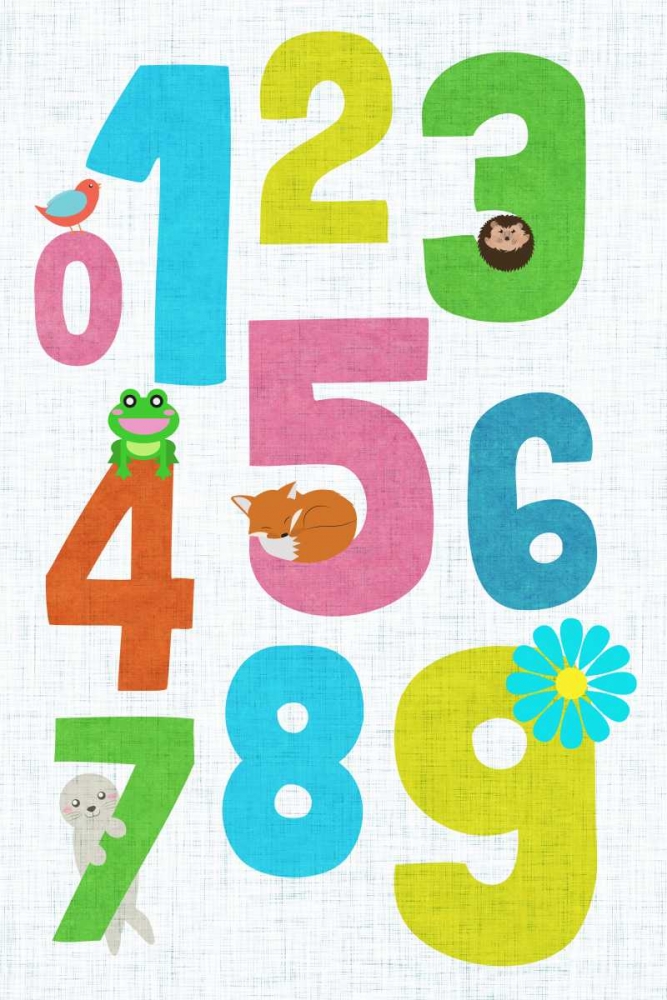 123 art print by SD Graphics Studio for $57.95 CAD