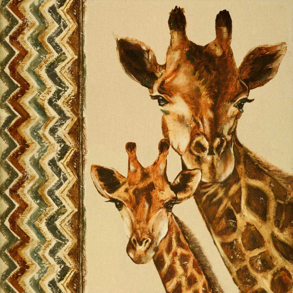 Chevron Safari I art print by Patricia Pinto for $57.95 CAD