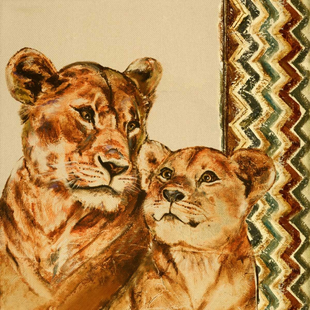 Chevron Safari II art print by Patricia Pinto for $57.95 CAD