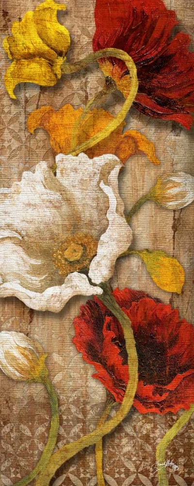 Joyful Poppies I art print by Elizabeth Medley for $57.95 CAD