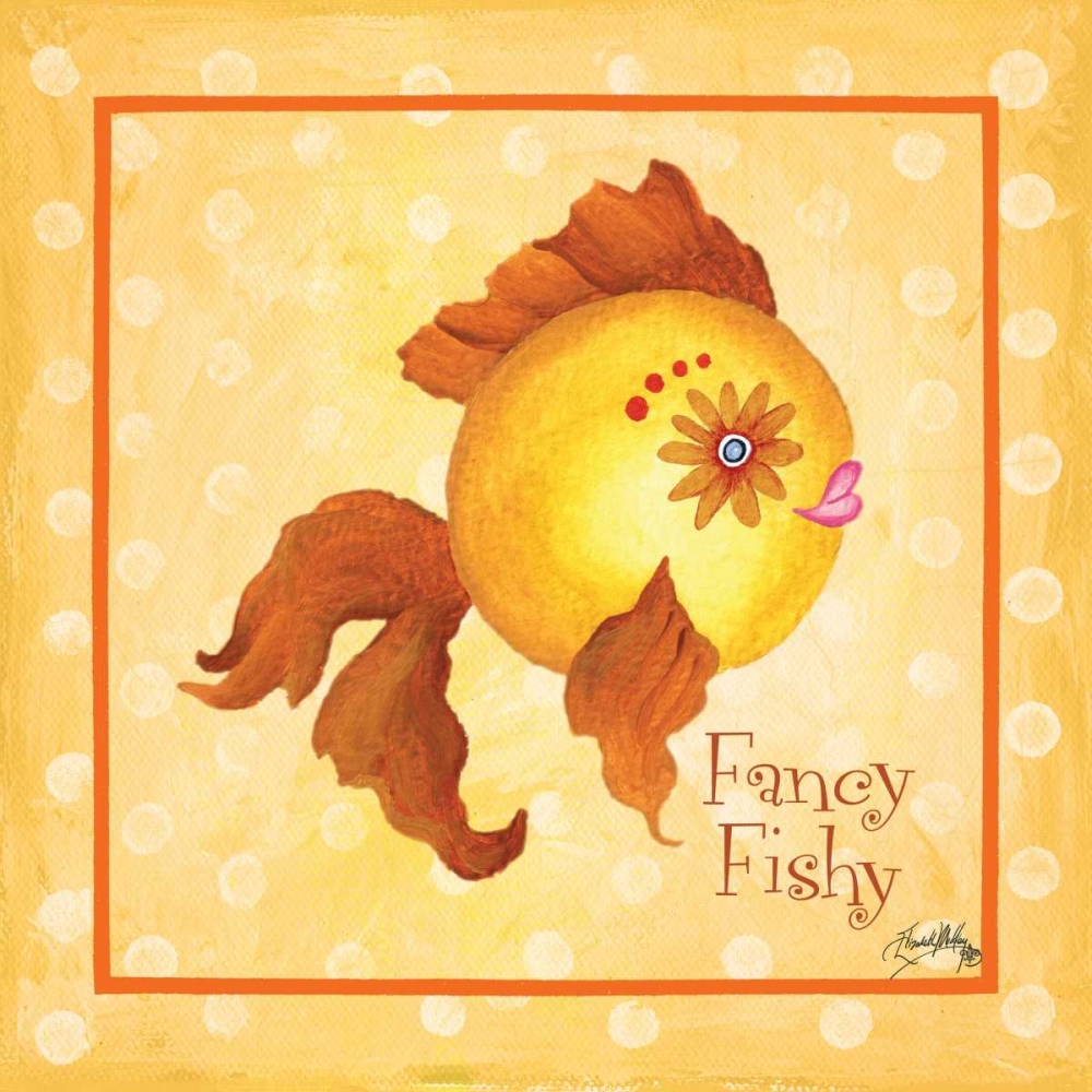 Gold Fish art print by Elizabeth Medley for $57.95 CAD