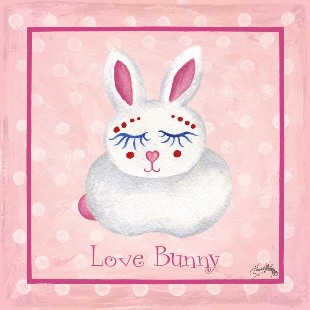 Bunny Border art print by Elizabeth Medley for $57.95 CAD